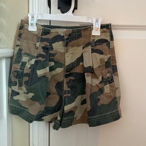 Forever 21 camouflage shorts